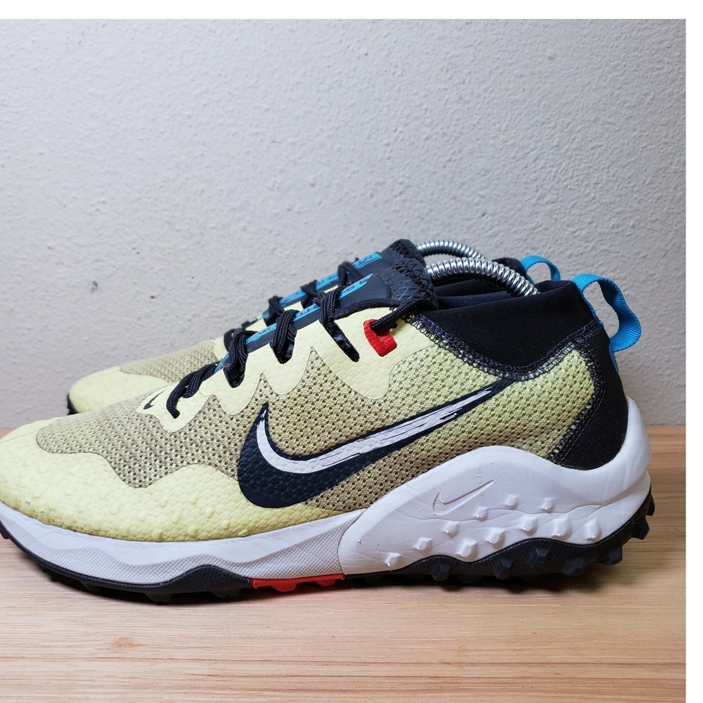 Nike Wildhorse Trail Running Shoes Limelight Colorway Athletic Outdoor Sneakers